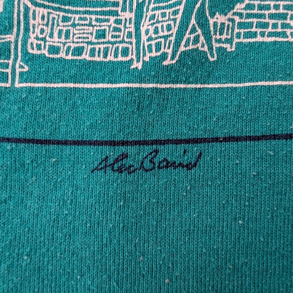 Vintage Crazy shirts Carmel By The Sea Green All over Graphic Sweatshirt Medium - Picture 10 of 15